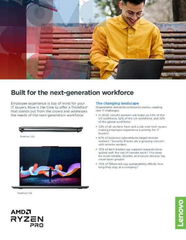Z Series: Built for the Next-Generation Workforce