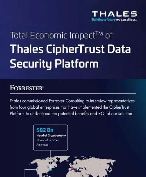 The Total Economic Impact™ Of Thales CipherTrust Data Security Platform