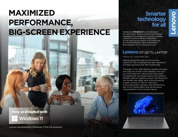 Maximized performance, big-screen experience