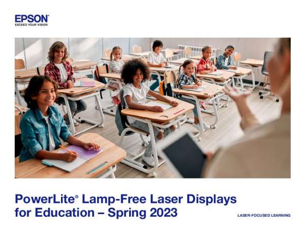 PowerLite Lamp-Free Laser Family Displays for Education