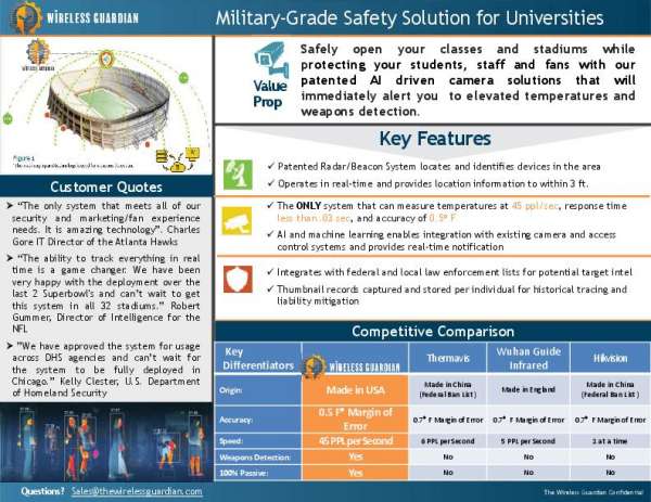 Military-Grade Safety Solution for Universities