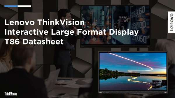 ThinkVision Interactive Large Format Display