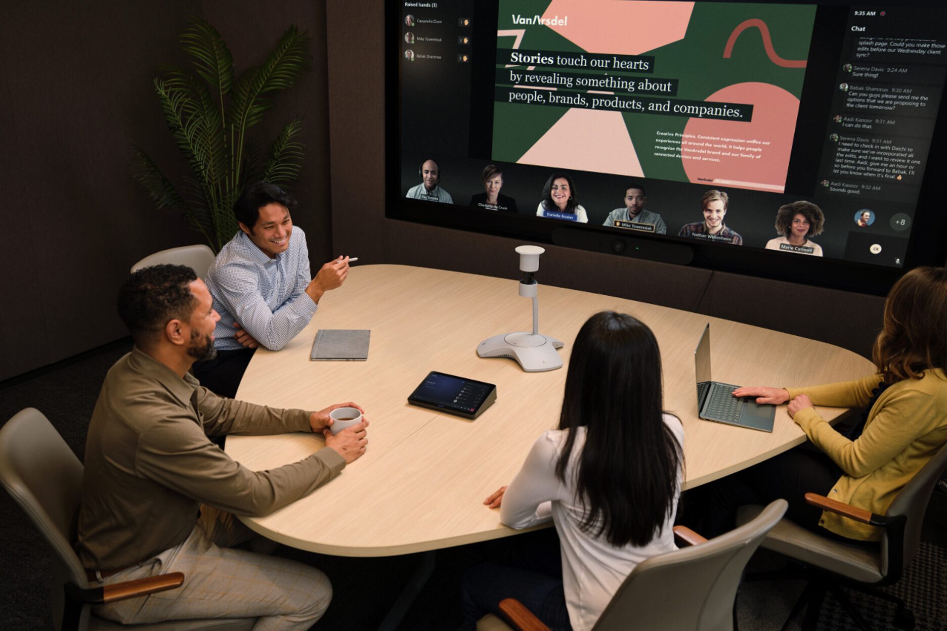 Get more out of hybrid meetings with Teams Rooms and Copilot