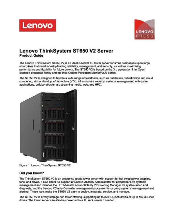 Lenovo ThinkSystem 680a V3 Product Guide