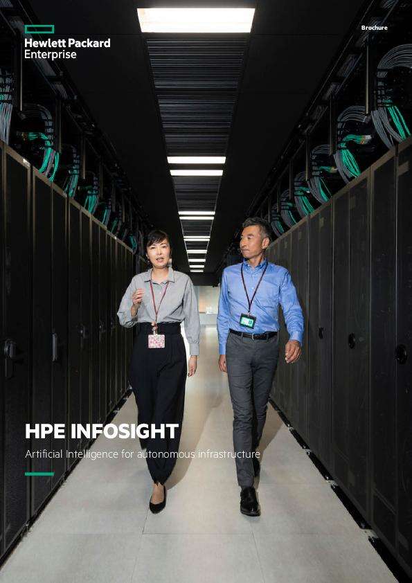 HPE InfoSight – Artificial Intelligence for Autonomous Infrastructure