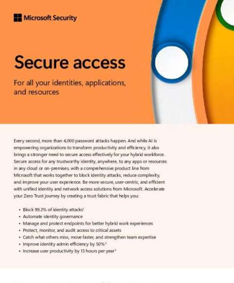 Microsoft Secure Access Solution