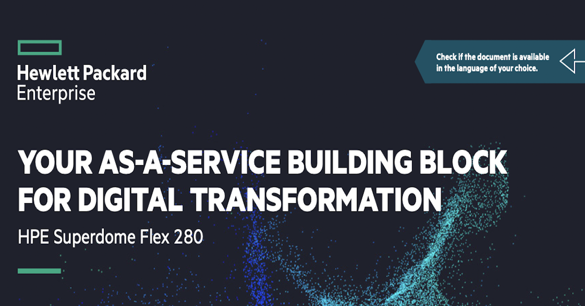 Your As-a-Service Building Block for Digital Transformation