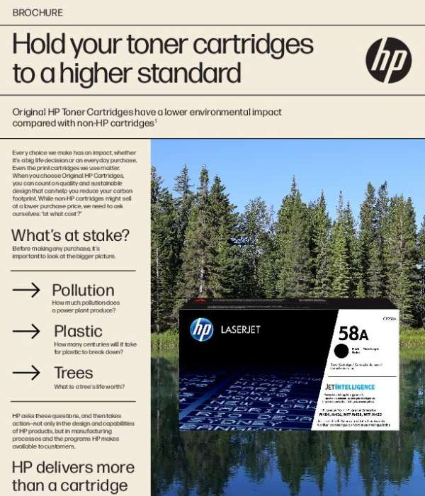 Hold your toner cartridges to a higher standard