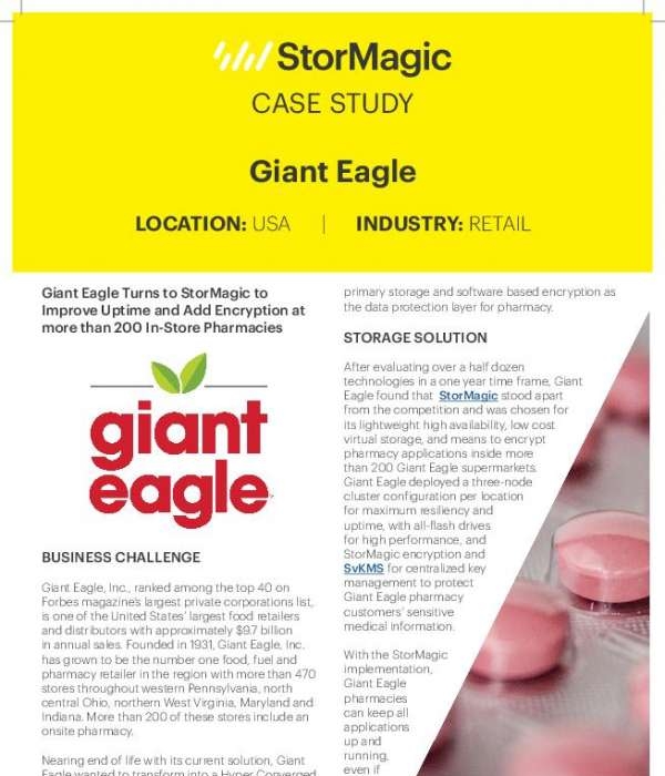 Giant Eagle Case Study