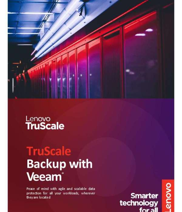 TruScale Backup with Veeam