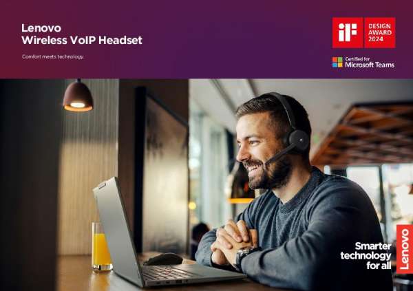 Lenovo Wireless VoIP Teams Headset