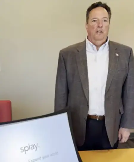 Brian Patchett testimonial on Splay, addressing eye fatigue and visual impairments