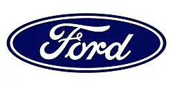 Ford logo representing global cybersecurity operations and Microsoft Defender integration.