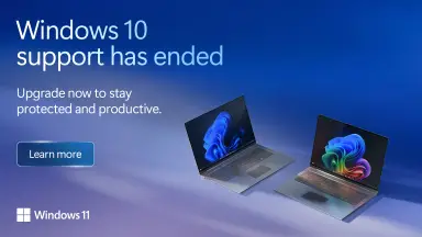 Windows 10 support has ended!